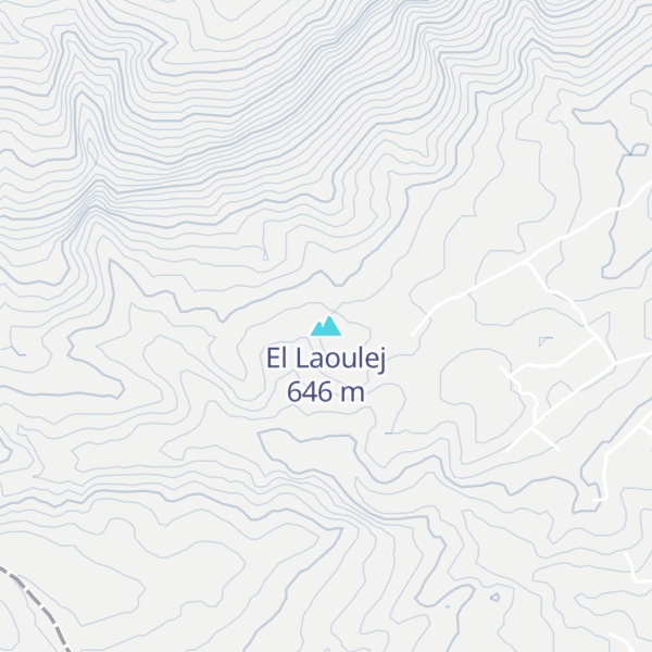 Map of El Laoulej