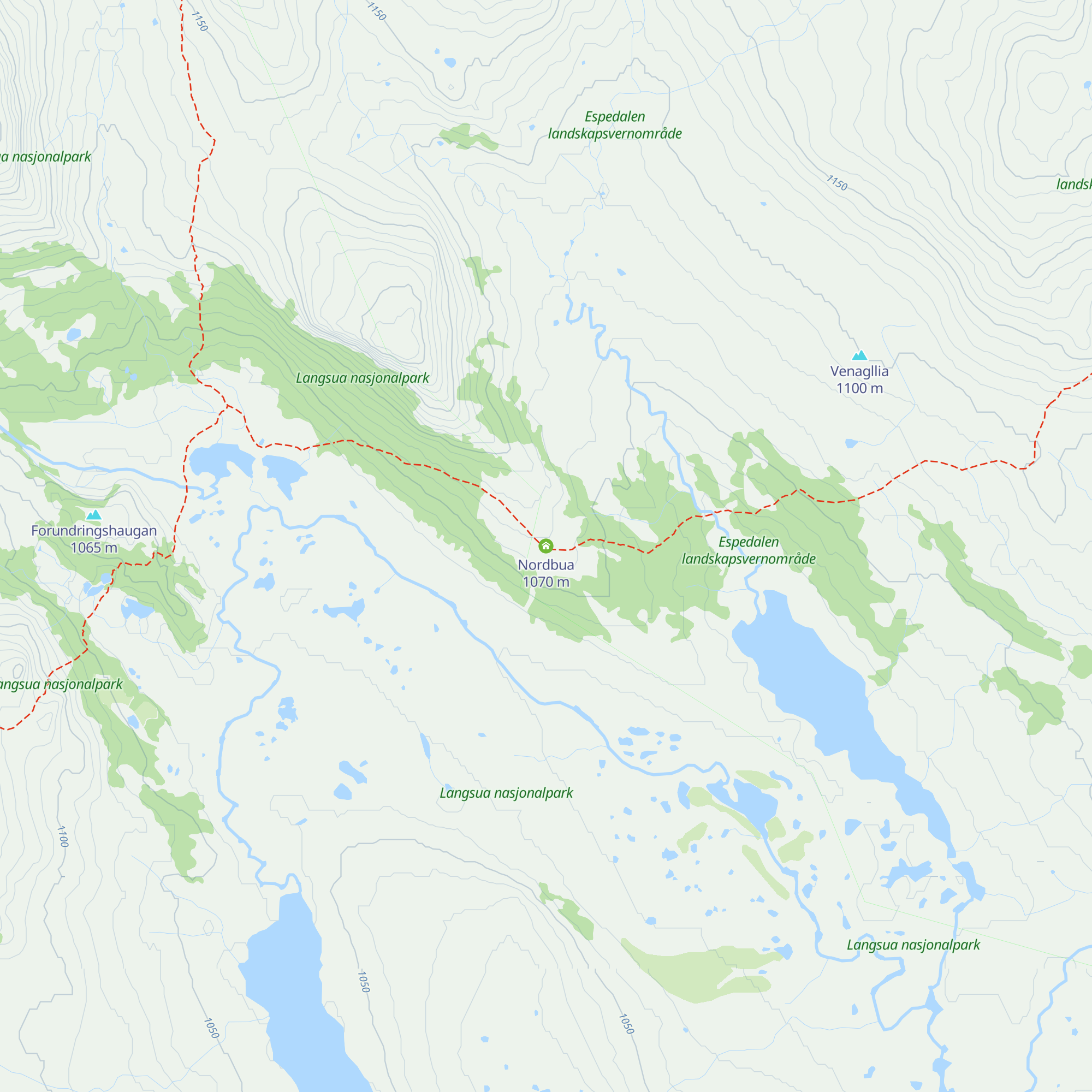 Nordbua map