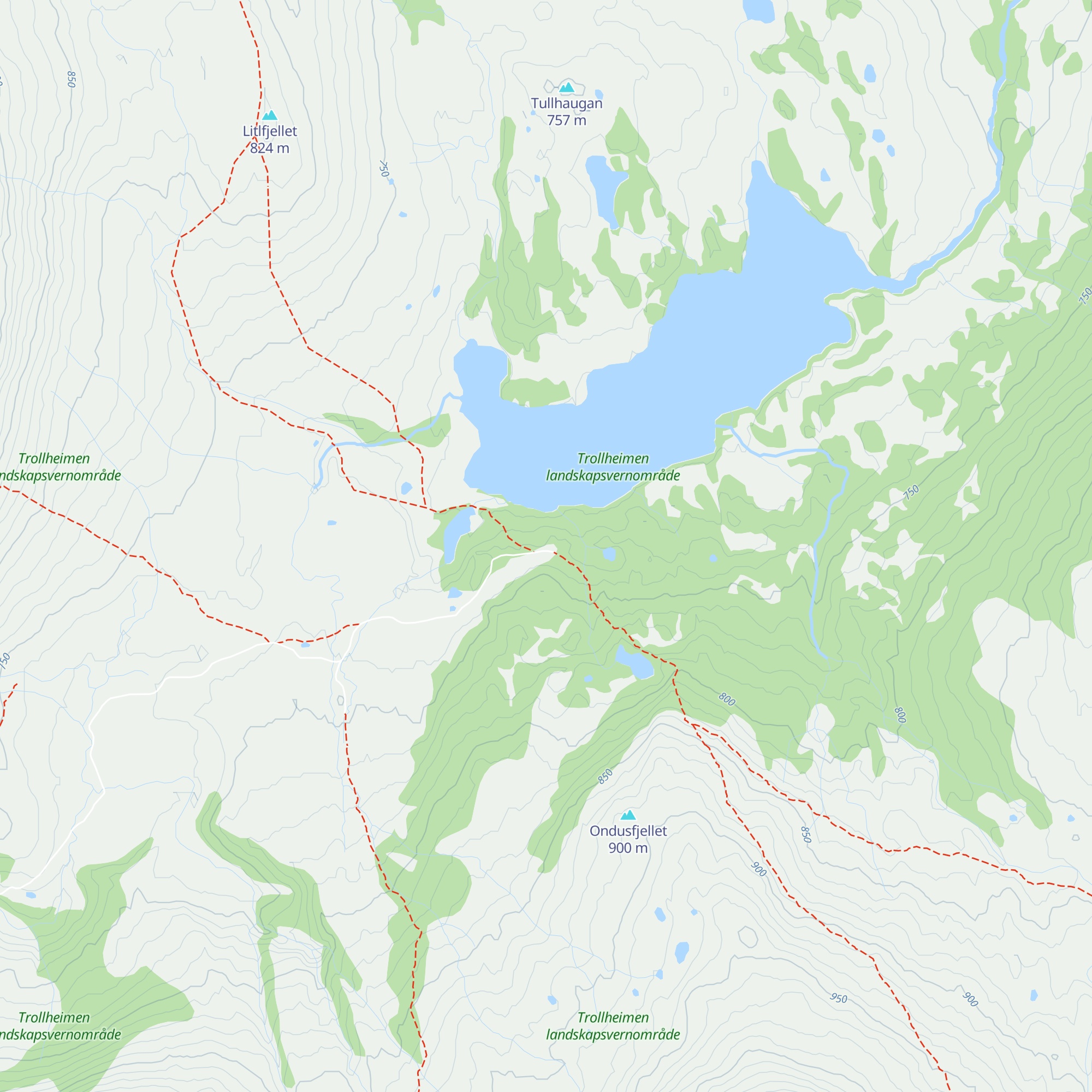 Jøldalshytta map
