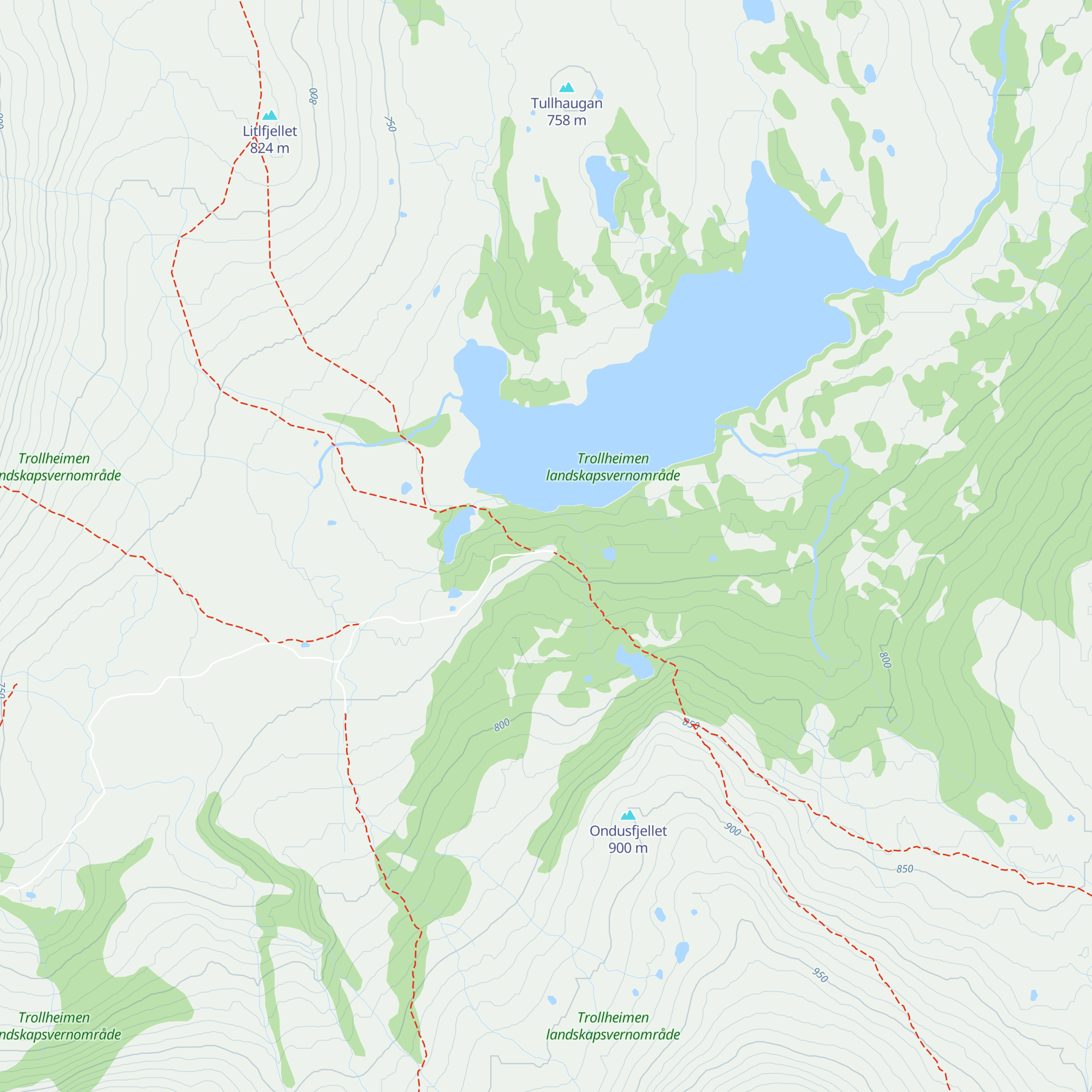 Jøldalshytta map