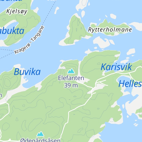 Map of Elefanten