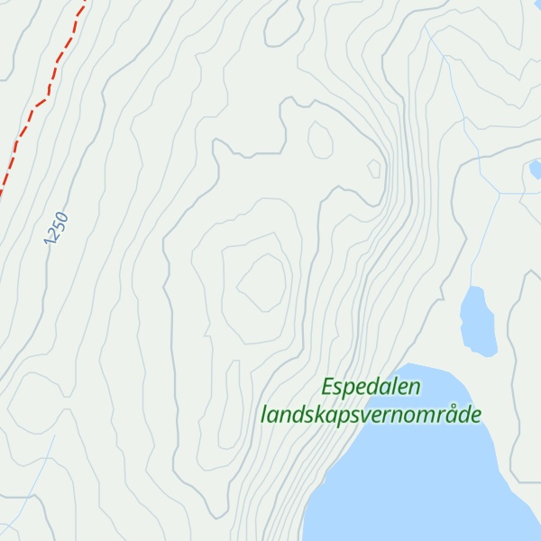 Map of Megrundskampen