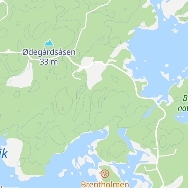 Map of Tjønntvetheia