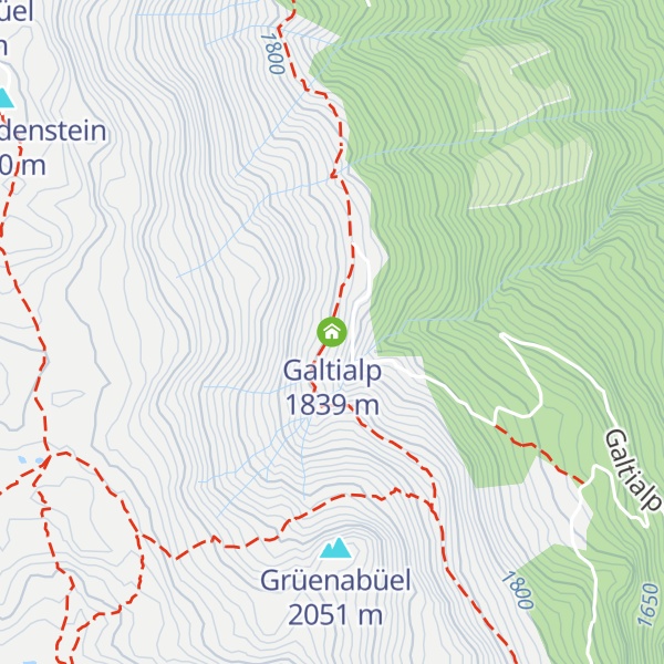 Map of Galtialp
