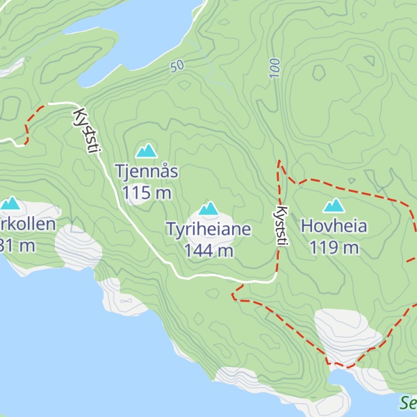 Map of Tyriheiane