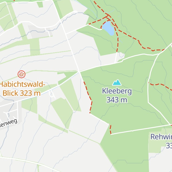 Map of Kleeberghütte