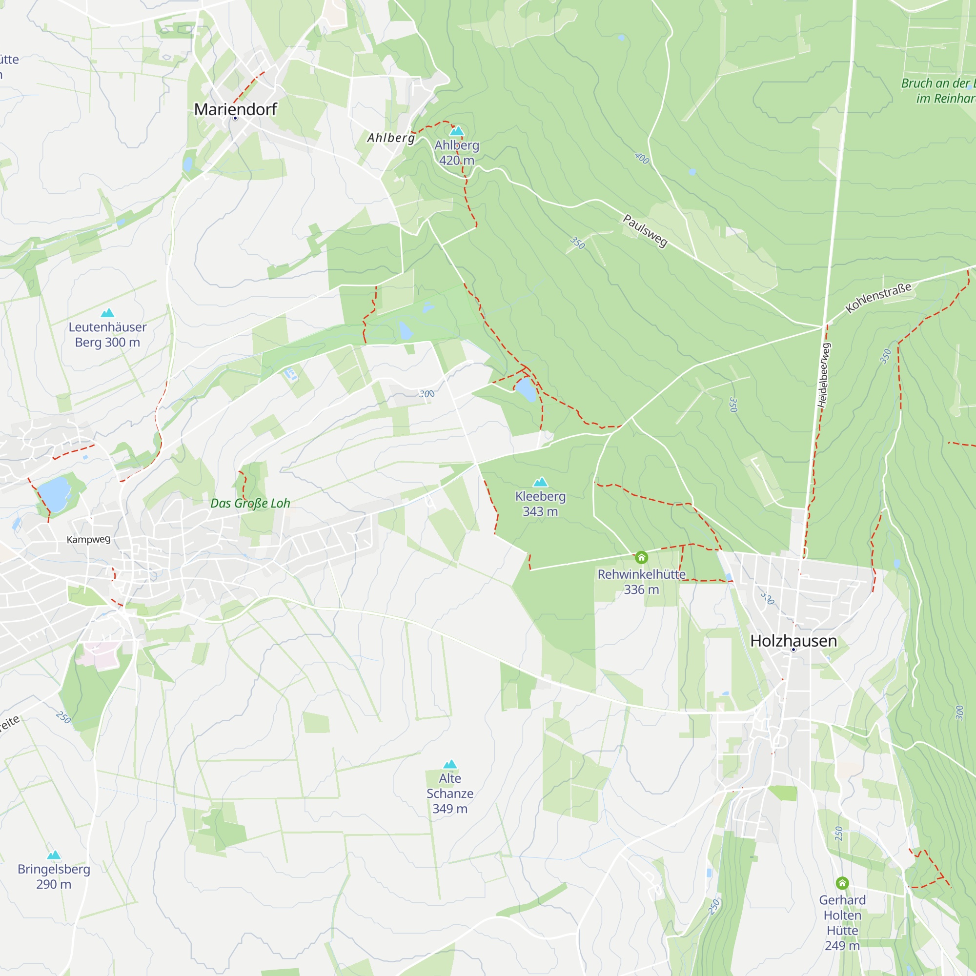 Kleeberghütte map