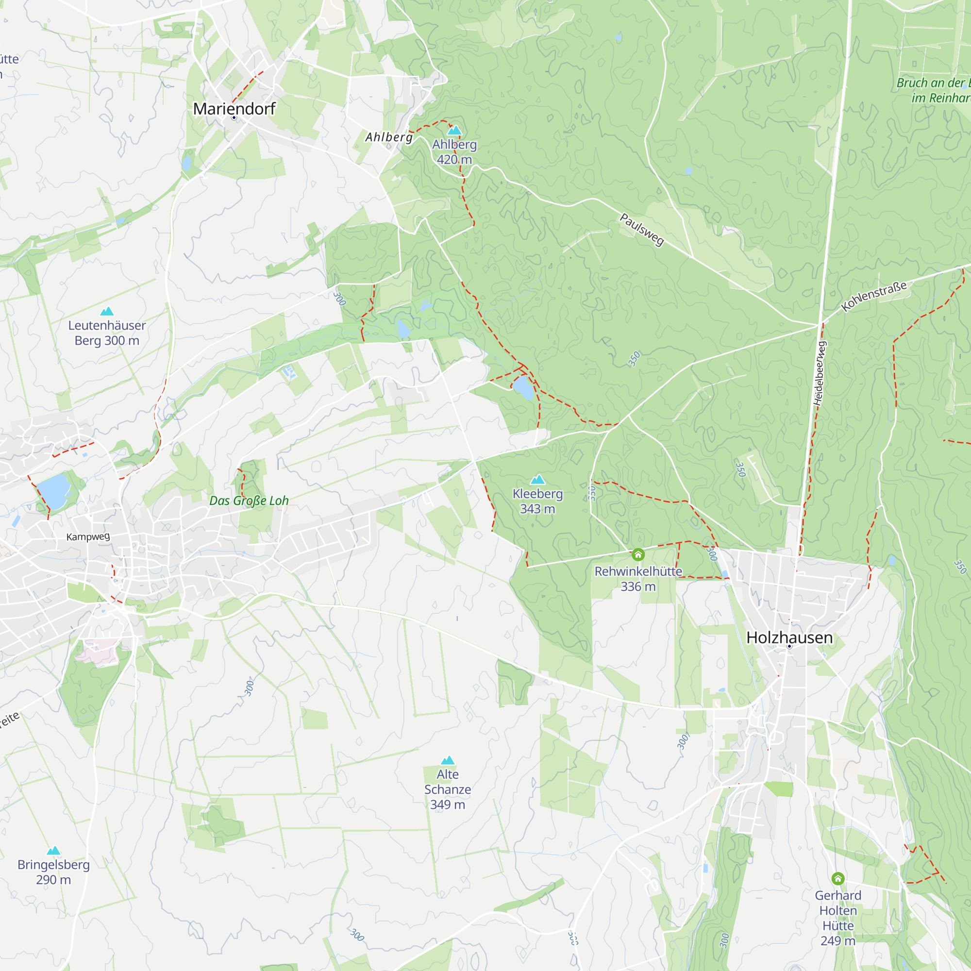 Kleeberghütte map