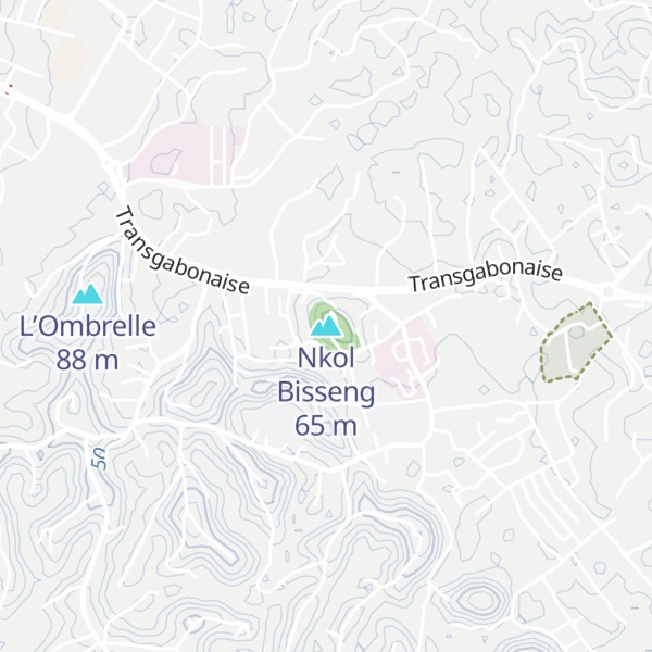 Map of Nkol Bisseng