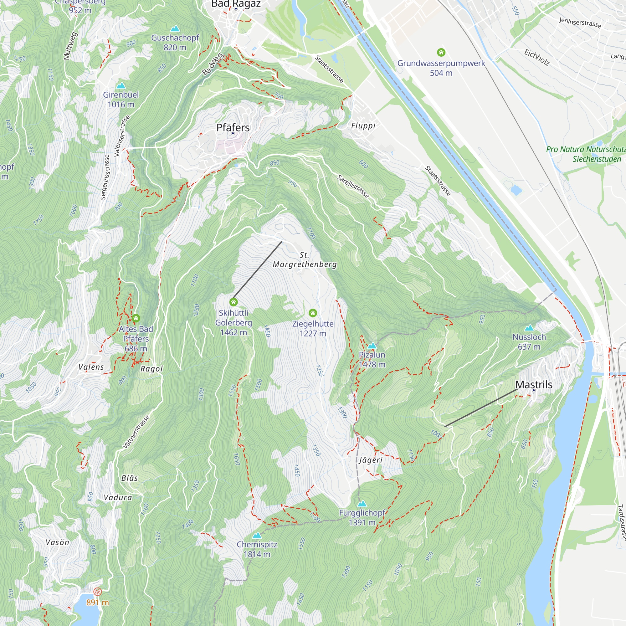 Ziegelhütte map