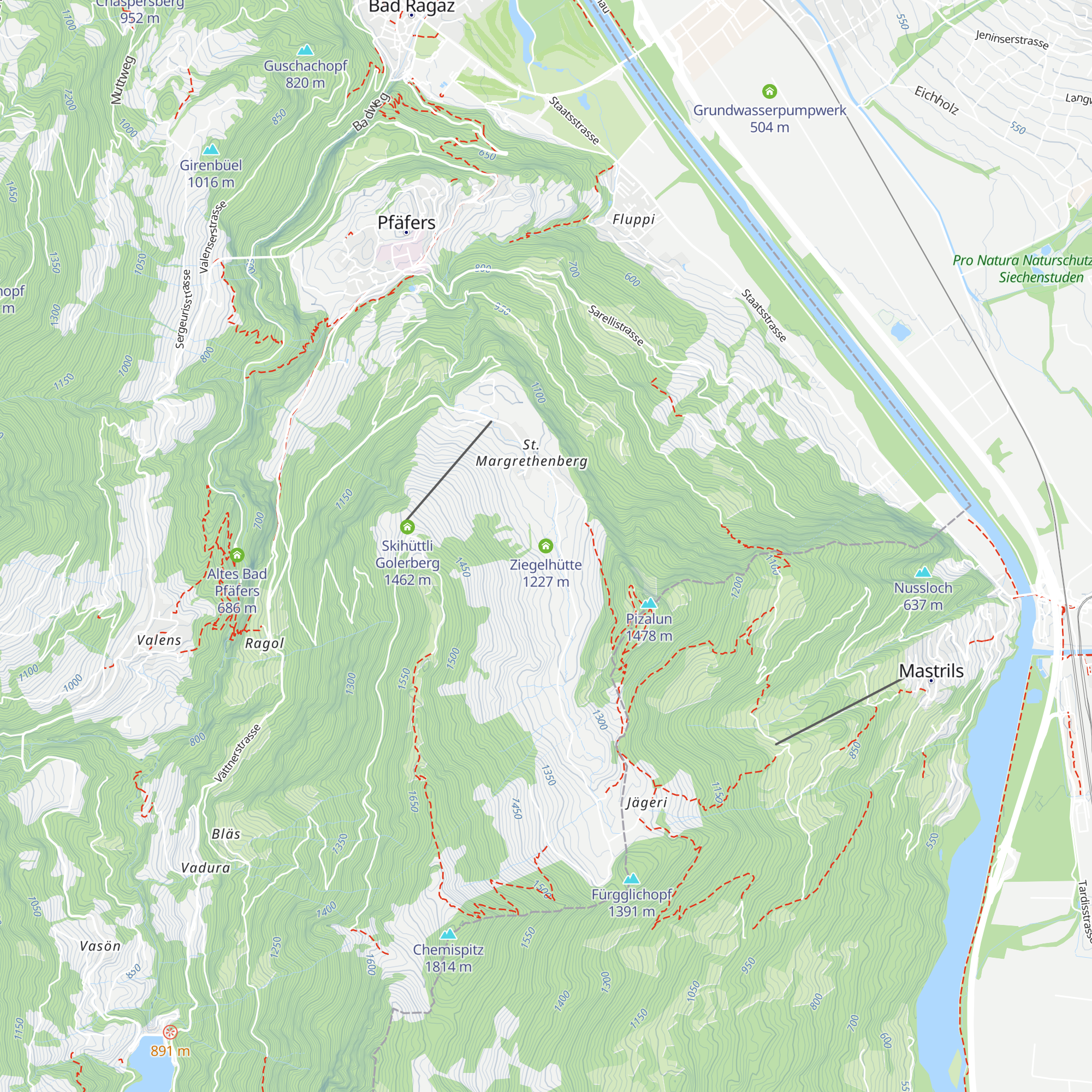 Ziegelhütte map