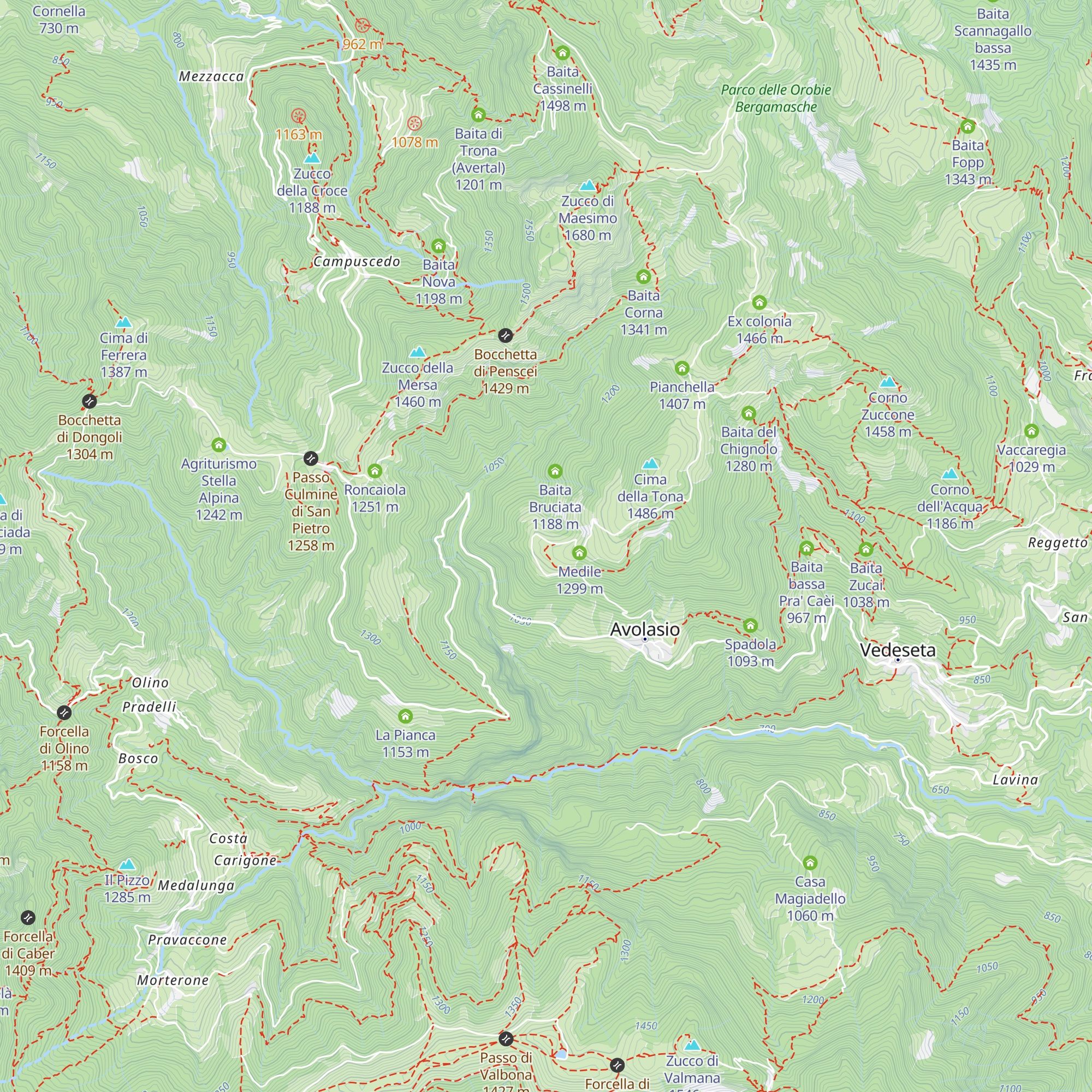 Baite di Prato Giugno map