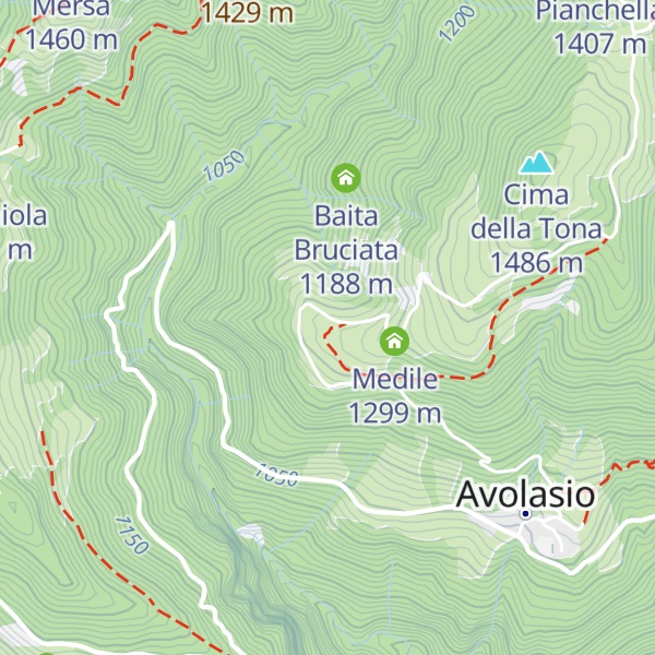 Map of Baite di Prato Giugno
