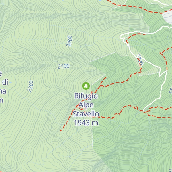 Map of Rifugio Alpe Stavello