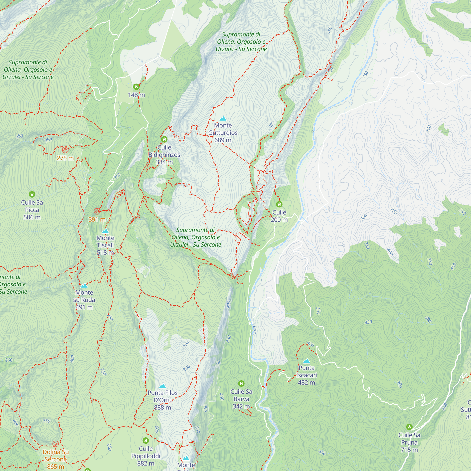 Cuile Sos Mojos map