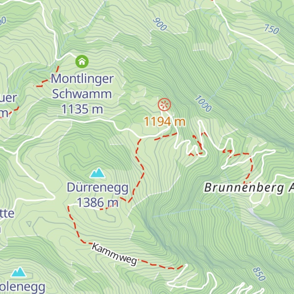 Map of Inneralp