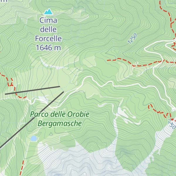 Map of Rifugio Trifoglio