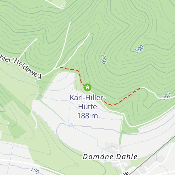 Map of Karl-Hiller-Hütte