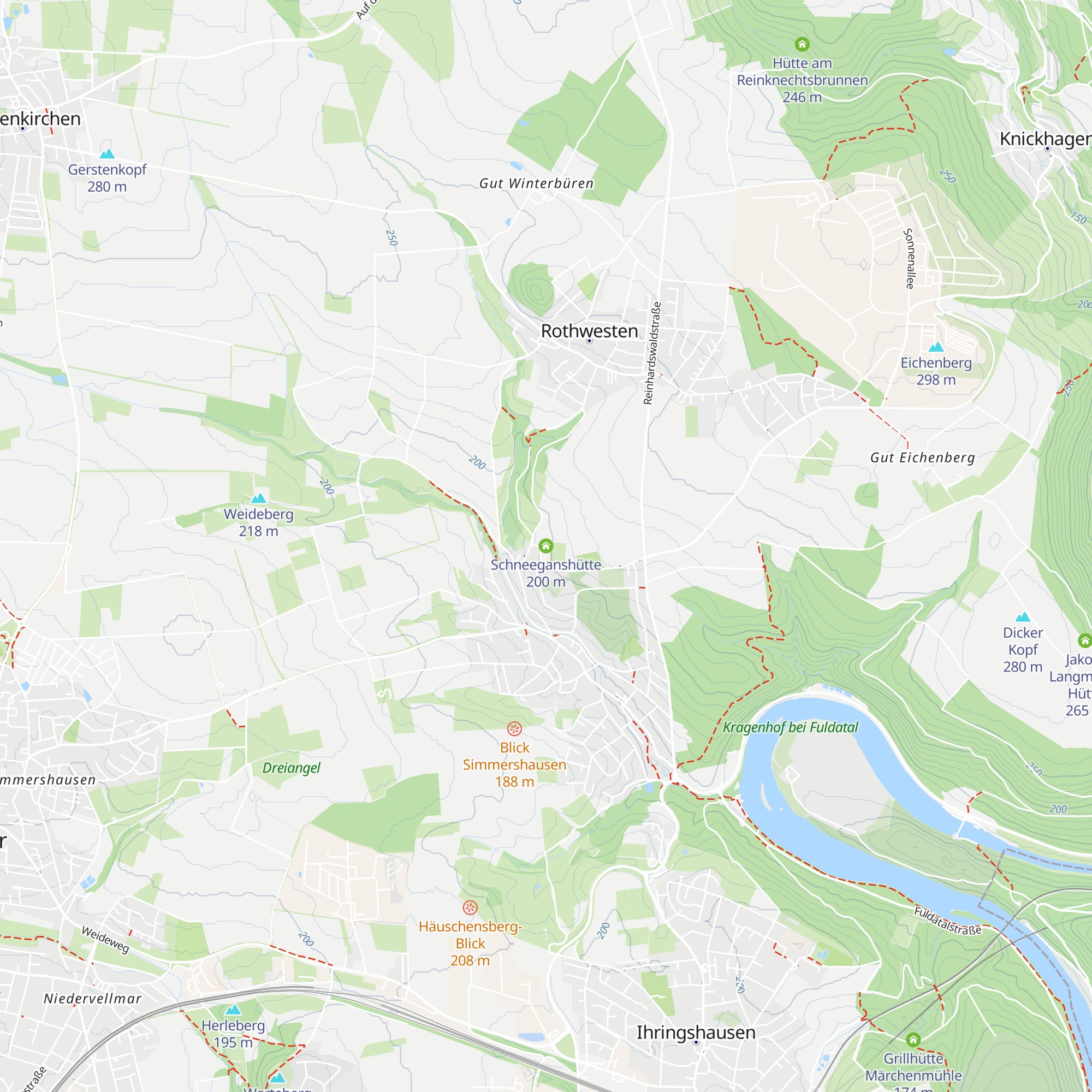 Schneeganshütte map