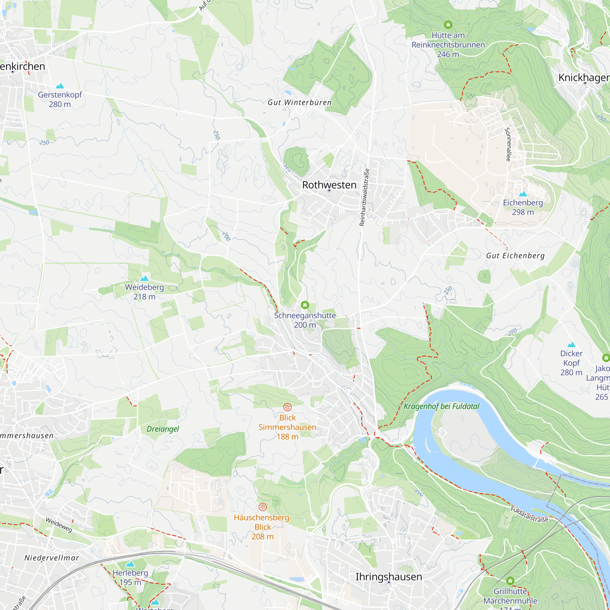 Schneeganshütte map