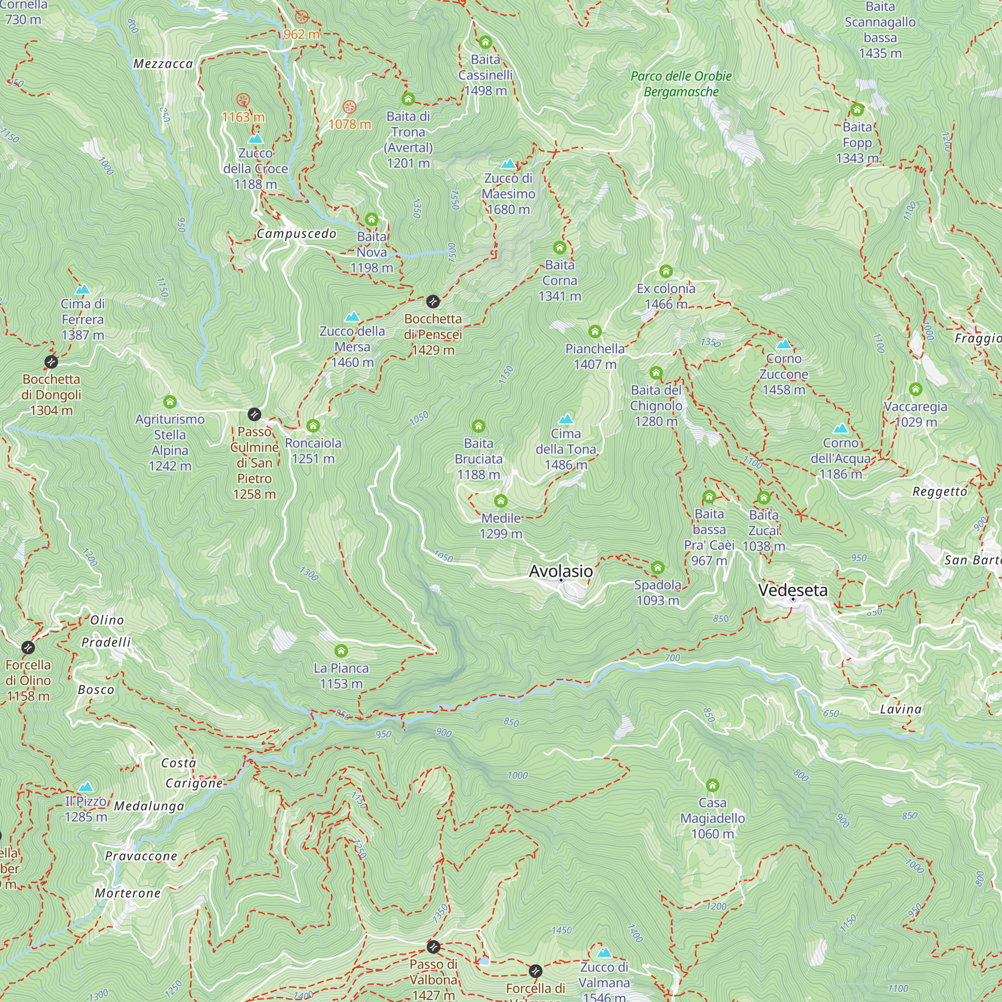 Medile map