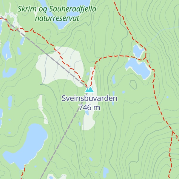 Map of Sveinsbuvarden