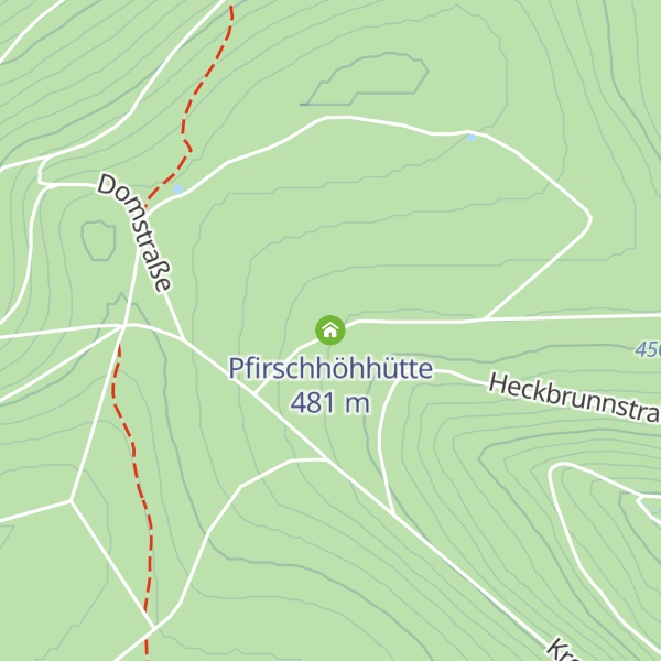 Map of Pfirschhöhhütte