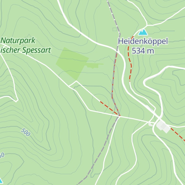 Map of Hermannskoppe