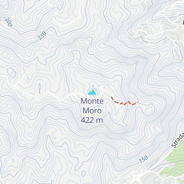 Map of Monte Moro