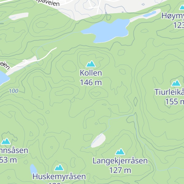 Map of Brannåsen