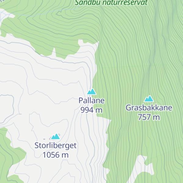 Map of Pallane