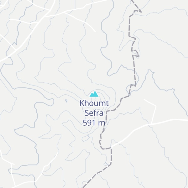 Map of Khoumt Sefra