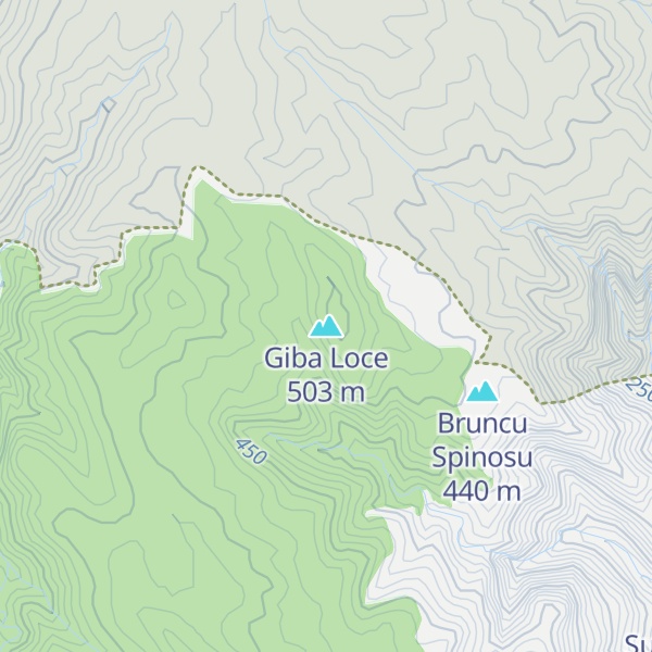Map of Giba Loce