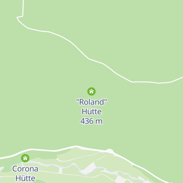 Map of "Roland" Hütte