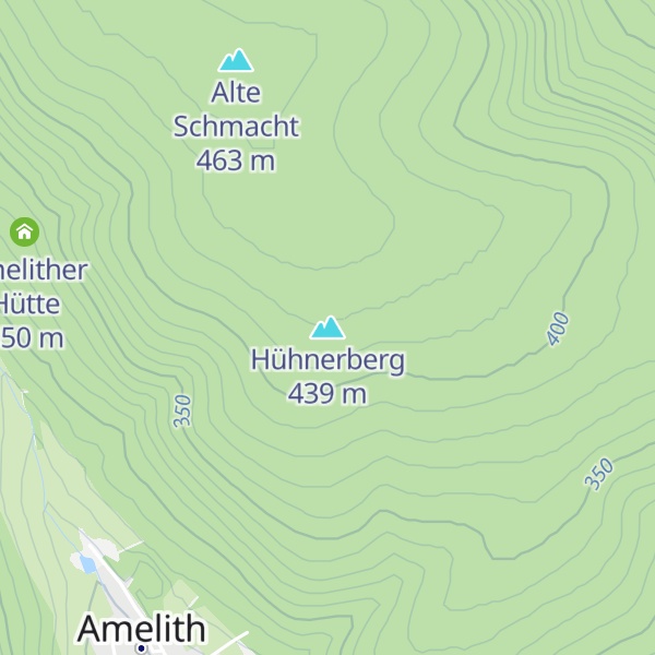Map of Hühnerberg