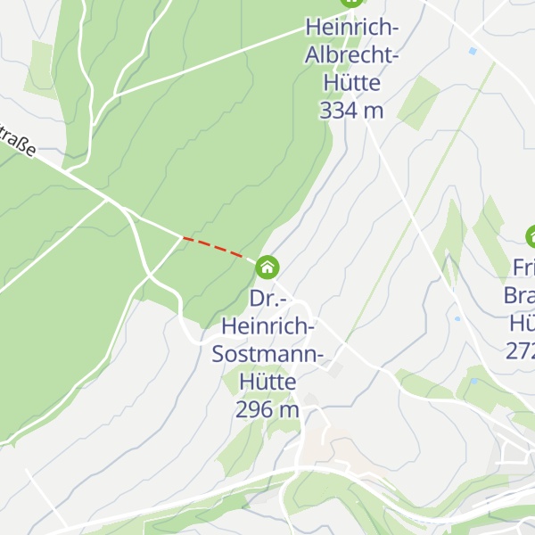 Map of Dr.-Heinrich-Sostmann-Hütte