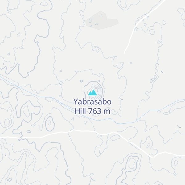 Map of Yabrasabo Hill