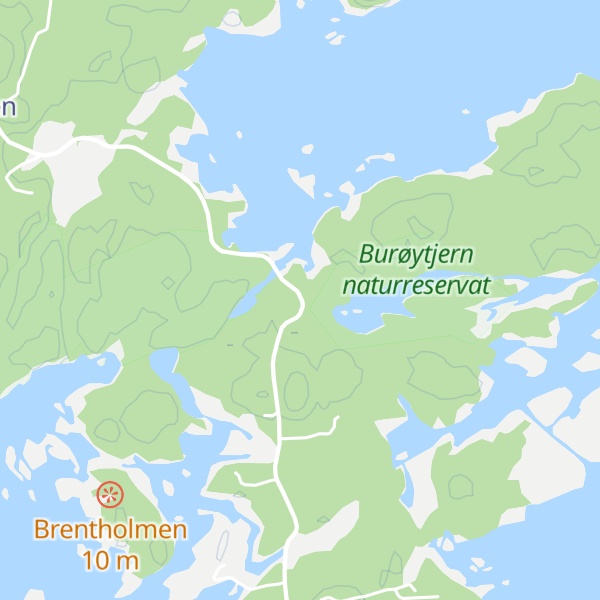 Map of Kjellsen-steinen