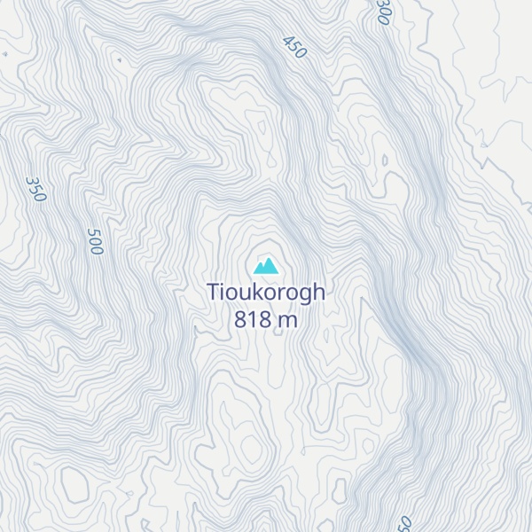 Map of Tioukorogh