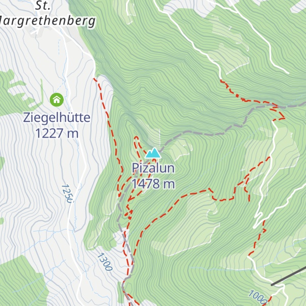 Map of Pizalun