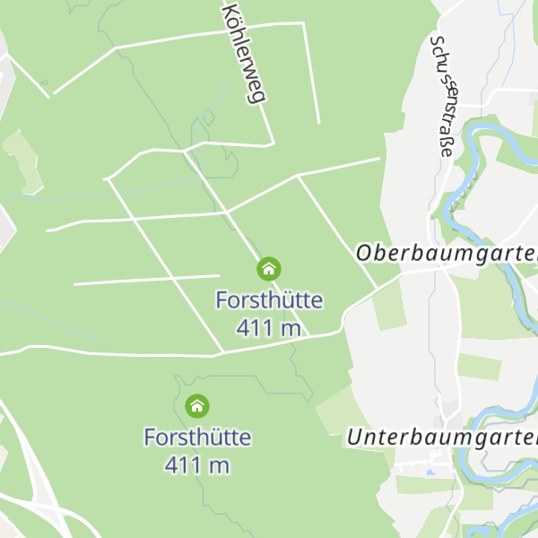 Map of Forsthütte