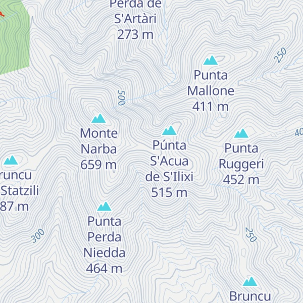 Map of Punta Frarianas