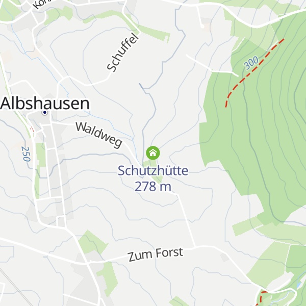 Map of Schutzhütte