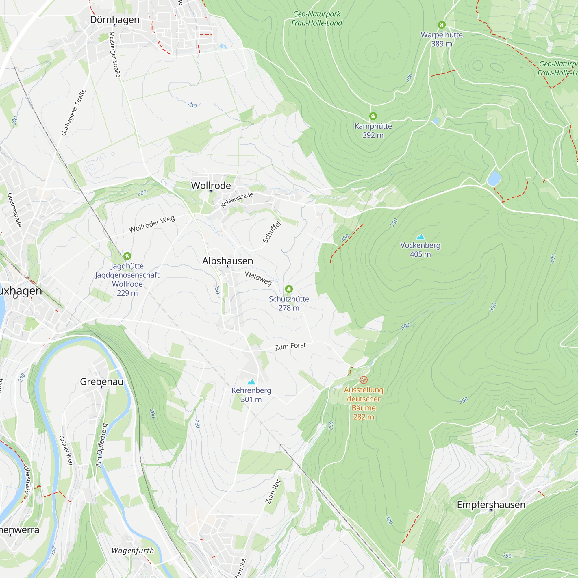 Schutzhütte map