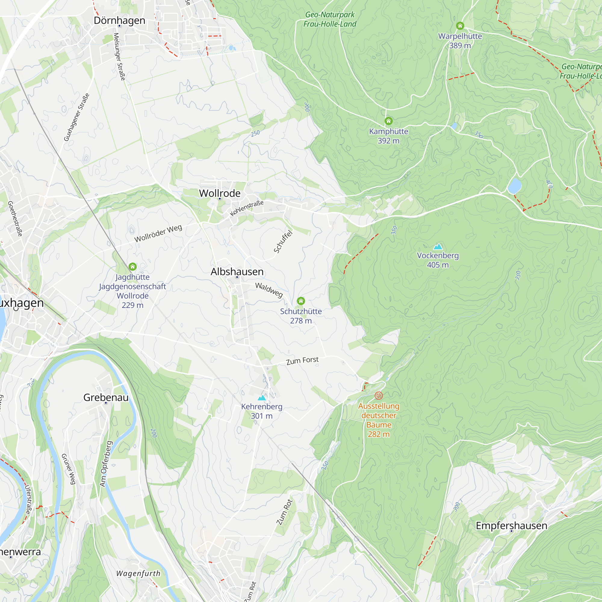 Schutzhütte map