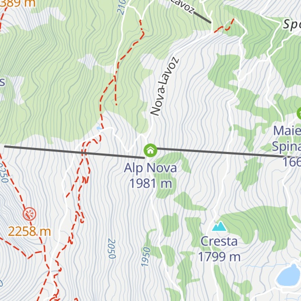 Map of Alp Nova