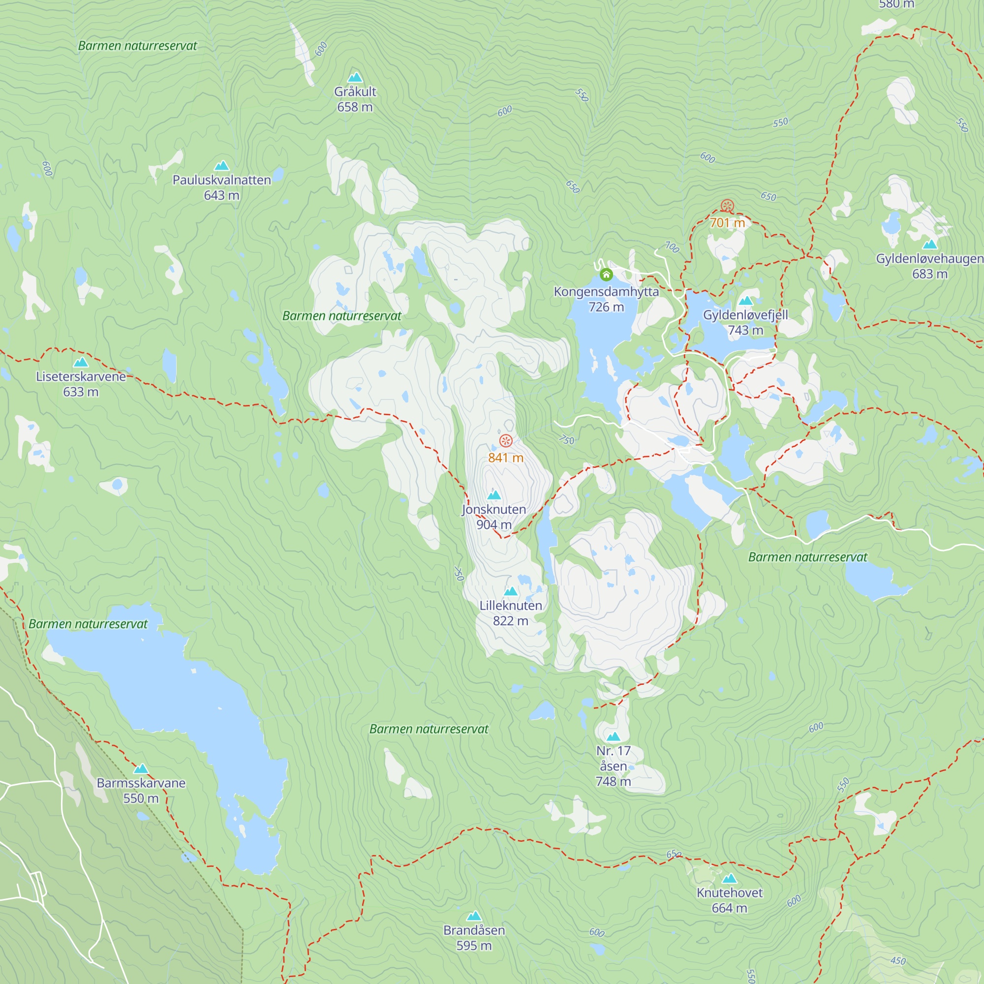 Branntårnet map
