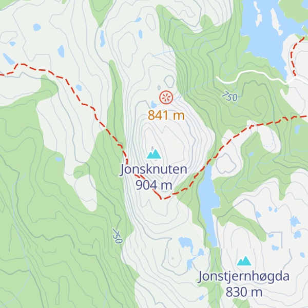 Map of Jonsknuten