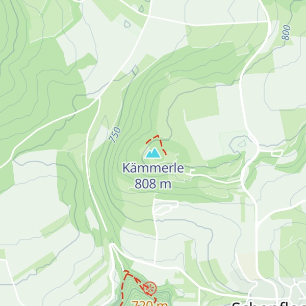 Map of Kämmerle