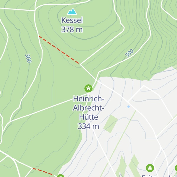 Map of Heinrich-Albrecht-Hütte